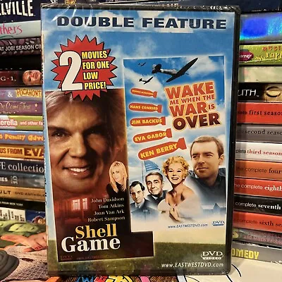 Wake Me Up When The War Is Over 1969 / Shell Game 1975 DVD Brand New Eva Gabor • $13.99