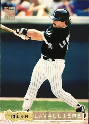 1994 Stadium Club Golden Rainbow White Sox Baseball Card #118 Mike LaValliere • $1.69