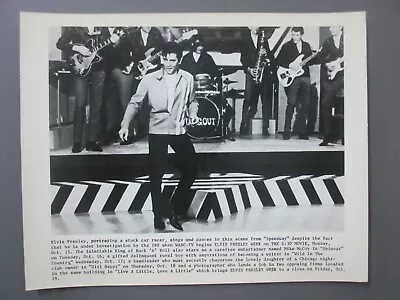 Elvis Presley Black & White 8 X 10 Glossy Promo Photo ORIGINAL  Elvis Week ! • $17.99