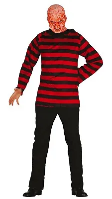 £14.99 • Buy New Men Boys Freddy Krueger Jumper Halloween Nightmare Fancy Dress Costume L