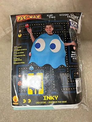 Pac-Man Kids Inky Ghost Costume One Size • $30