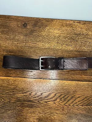 Michael Kors Black Leather Belt Women’s Large 36 Inches To Last Hole • $14.50