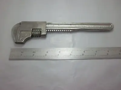 VTG Vlchek Auto Wrench 9  Adjustable Monkey Wrench Antique Car Tool USA • $16