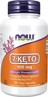 Supplements 7-Keto (DHEA Acetate-7-One) 100 Mg Weight Management* 120 Veg Cap • $66.57
