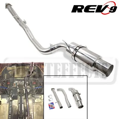 Rev9 Single Exit Cat-Back Exhaust Kit Stainless For Honda S2000 2000-09 AP1/AP2 • $420