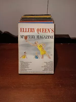 15- Ellery Queen's Mystery Magazines. 1950-54 • $24.99