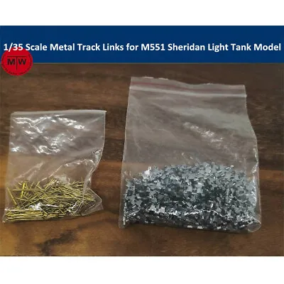 1/35 Scale Metal Track Links For M551 Sheridan Light Tank Model W/metal Pin • $35