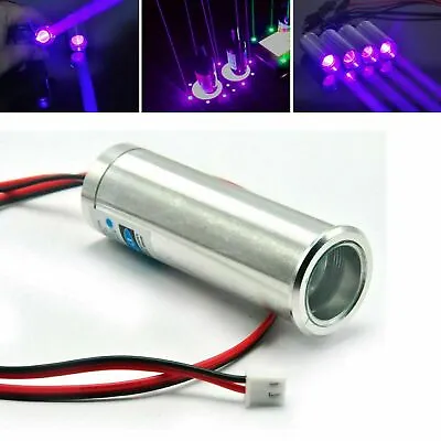 Fat Beam Dot 405nm 250mW Violet/Blue Laser Diode Module 3.7-5V Stage Light • £17.27