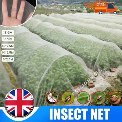 Garden Protect Netting Vegetable Crop Plant Fine Mesh Bird Insect Protection Net • £15.99