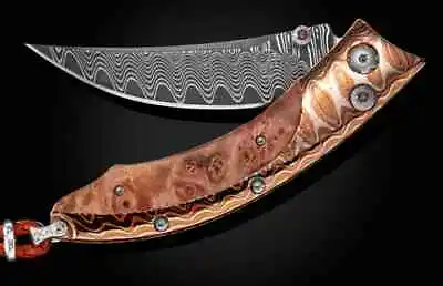 New William Henry Persian Limited Edition Titanium Pocket Knife B11 Burnt Hills • $1350