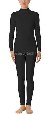 Unisex Spandex Zentai Costume Skin Bodysuit Without Head/hands/feet Size S-XXL • $29.69