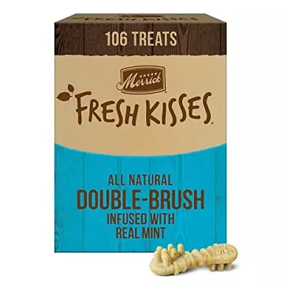 Merrick Fresh Kisses Dog Dental Treats/Mint Breath Strips Toy Breeds 5-15 Lbs • $67.46