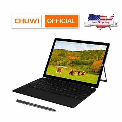 CHUWI UBook X 12  Tablet/Laptop 2 In 1 H7 Stylus Windows 11 Intel 8+256GB SSD PC • $386.99