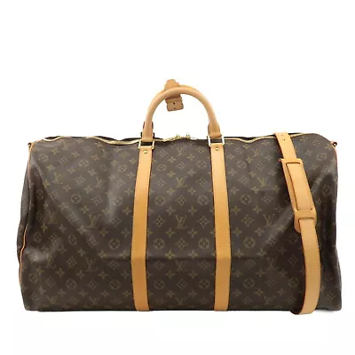 Authentic Louis Vuitton Monogram Keep All Bandouliere 60 Bag M41412 Used F/S • £879.84