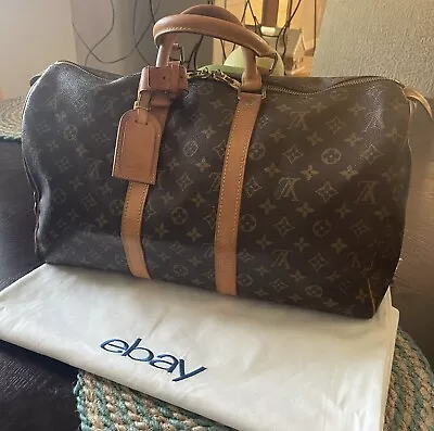 Vintage Louis Vuitton Keepall 45 Boston Bag • $500