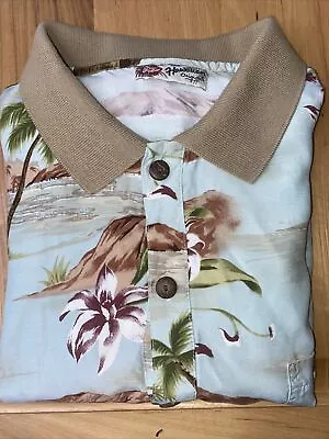 Vintage RARE Hilo Hattie Mens Hawaiian Shirt Size XL Original Hawaiian Beach • $32.04