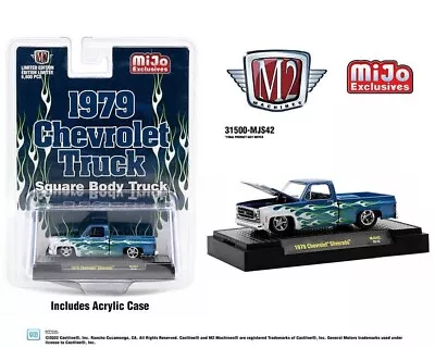 M2 Machines Mijo Exclusives MJS42 1979 Chevrolet Silverado Squarebody Truck • $22