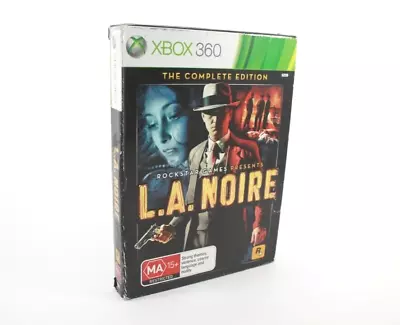 L.A. NOIRE The Complete Edition - Microsoft Xbox 360 [PAL] WITH WARRANTY • $17.95