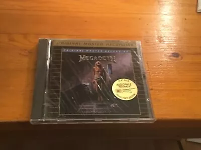 ***MEGADETH*** 2006 Audiophile Master LTD Mobile Fidelity *SEALED* 24kt Gold CD • $60.89