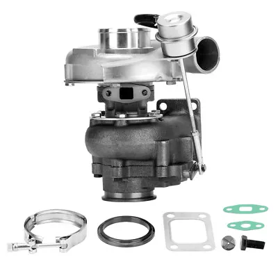 T04E T3/T4.63A/R Billet Turbo Turbocharger Compressor  Internal Wastegate 420+xB • $186.19