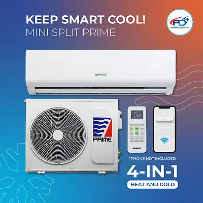 24000 BTU Air Conditioner Mini Split  AC Ductless HEAT PUMP  WIFI 220V • $769