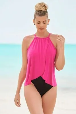 Magicsuit Women's $154 Rose Pink Aubrey One Piece Swimsuit Size 14 • $65.69