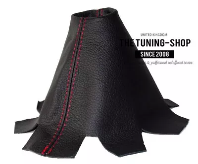 Shift Boot For VW Volkswagen Transporter Multivan 2003-2016 Leather Red Stitch • $34.99