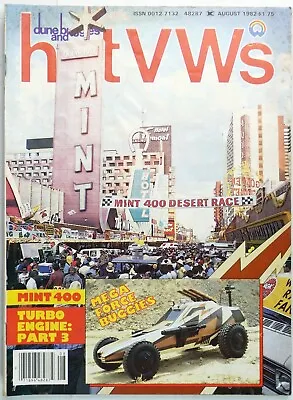 Hot VWs Magazine August 1982 Vegas MINT 400 Dune Buggies Off-Road Volkswagen • $6