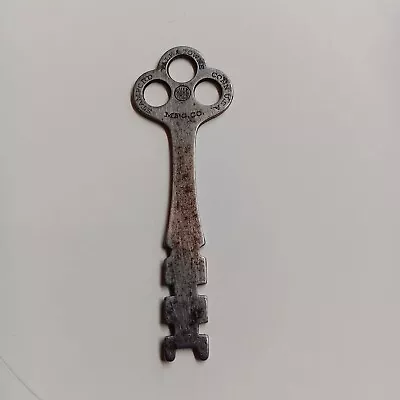 Vintage Yale & Towne Mfg Co USA Flat Skeleton Key Marked S2 Safe Lock • $8