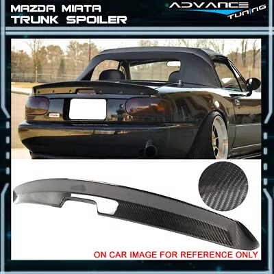 Fit 90-97 Mazda Miata Mx5 KG Style MK1 Carbon Fiber Rear Trunk Spoiler Wing • $209.99