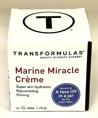 Transformulas Marine Miracle Face Creme 50ml Face Lift In A Jar • £38.99