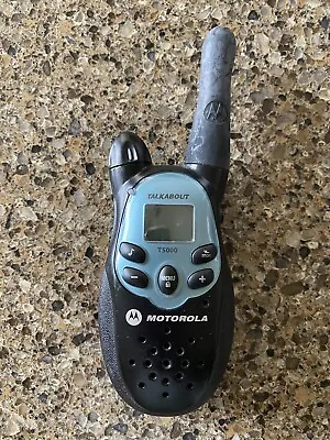 Motorola Talkabout T5000 Walkie Talkie Two Way Radio Only With Battery • $2.99
