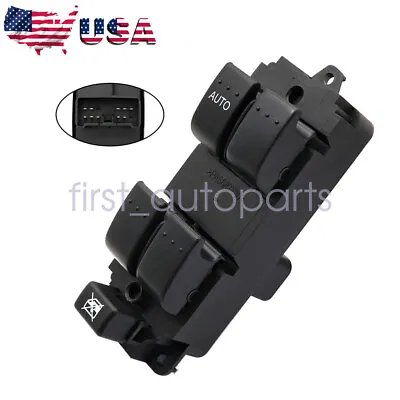 Power Window Switch Front Driver Left Side Black LH Hand For Mazda 3 Sport 2009 • $22.50