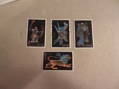 USA Used 2005 Issue 37 Cent Constellations (Set Of 4) • $2.99