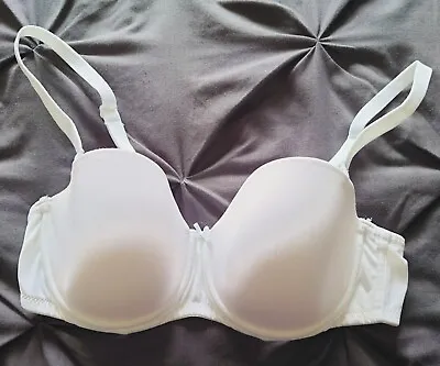 White Multiway M&S Bra Size 36C Underwired And Slightly Padded • £4.90