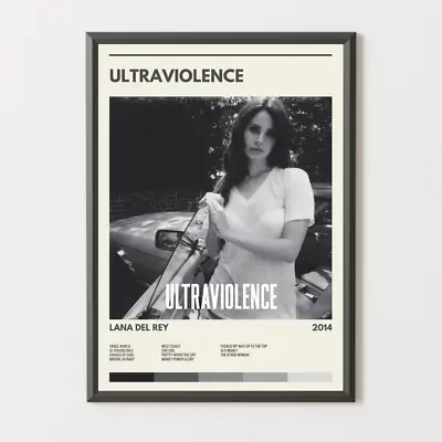 Lana Del Rey Ultraviolence Album Poster • £4.99