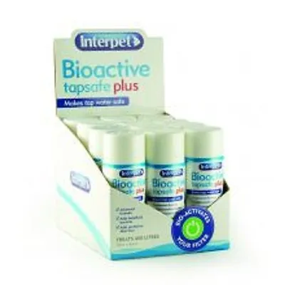 Interpet BioActive Tapsafe Plus Water Conditioner For All Aquarium Fish Tanks • £8.45