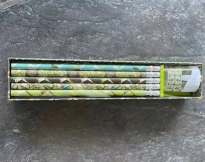 Vera Bradley Pencil Box Gift Set Of 10 Pencils And Sharpener - Sittin In A Tree • $8