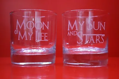 £20 • Buy Laser Engraved Tumbler Game Of Thrones Moon Of My Life My Sun And Stars Pair Set