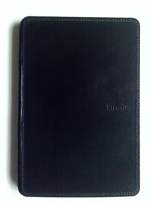 £18.99 • Buy New Genuine Amazon Kindle Black Leather Lighted Cover Case For Kindle 4 Or 5