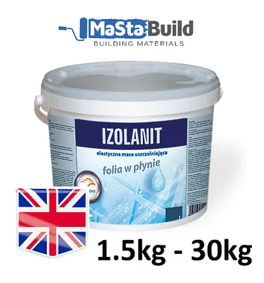 1.5kg -30kg IZOLANIT Liquid Foil Waterproof Tanking Membrane Shower Bathroom • £89.99