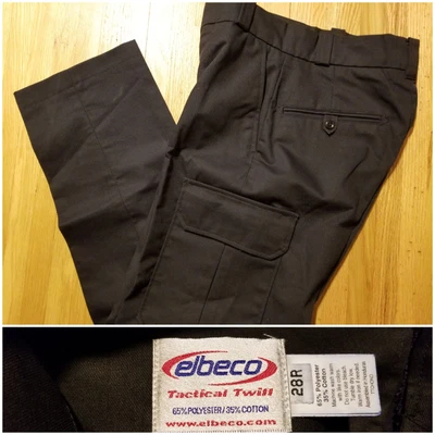 $17.99 • Buy NWOT Mens ELBECO Tactical Twills 28 R X 30  L Navy Blue Cargo Pants Police EMT