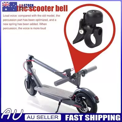 Scooter Horn Bell For M365 Pro Electric Scooter Handlebar Loud Crisp Ring *AU • $15.19