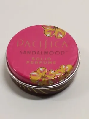 Pacifica SANDALWOOD Solid Perfume Tin 0.33oz • $65