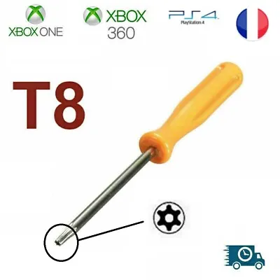 New T8 Torx Screwdriver For Xbox 360 Controllers And PS3 Slim Opening Tool - Fr • £3.50
