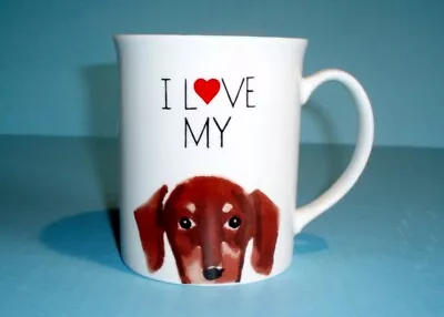 I Love My Dachshund Dog Coffee Cup • $12.50