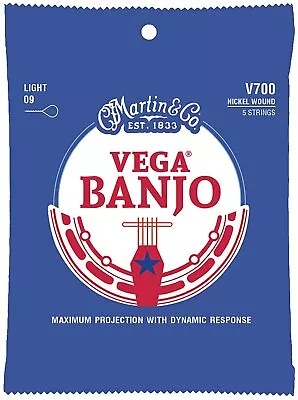 Vega Banjo Strings 5-String Light (V700) • $6.99