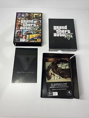 Grand Theft Auto V PC 7 DVD Rom Disc Video Game (Complete) With Access Codes • $45