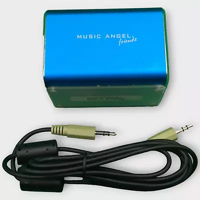 Music Angel Friendz JH-MD04E2 Portable AUX MicroUSB Speaker Blue Used • £23.99