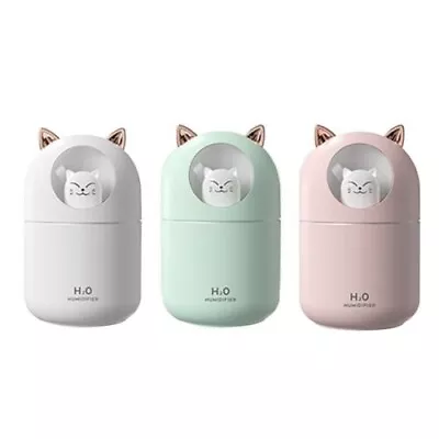 [Stock In US] Cat Humidifier Mini USB Mood Light Humidifier⭐ (+ 5 Filters ) • $20.42